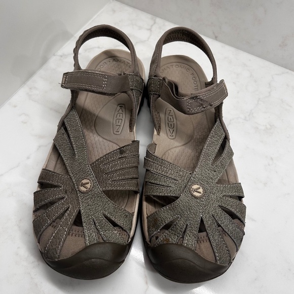 Keen Women's Rose Sandal - Brindle/Shitake - Size 10.5 - Very Clean! - Picture 1 of 7